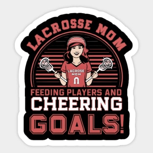 Lacrosse Mom Sticker